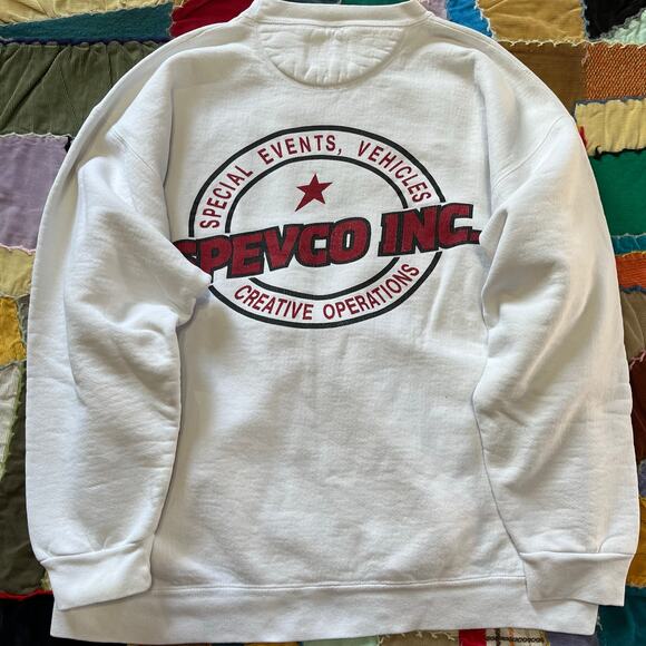 Vintage Spevco Creative Operations White Crewneck Large / XL - Picture 1 of 6